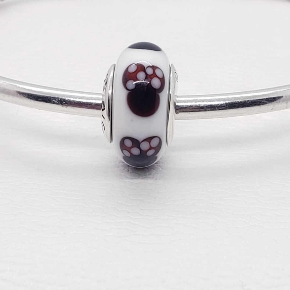 💫Authentic Pandora⭐️RETIRED⭐️ DISNEY MINNIE MURANO CHARM